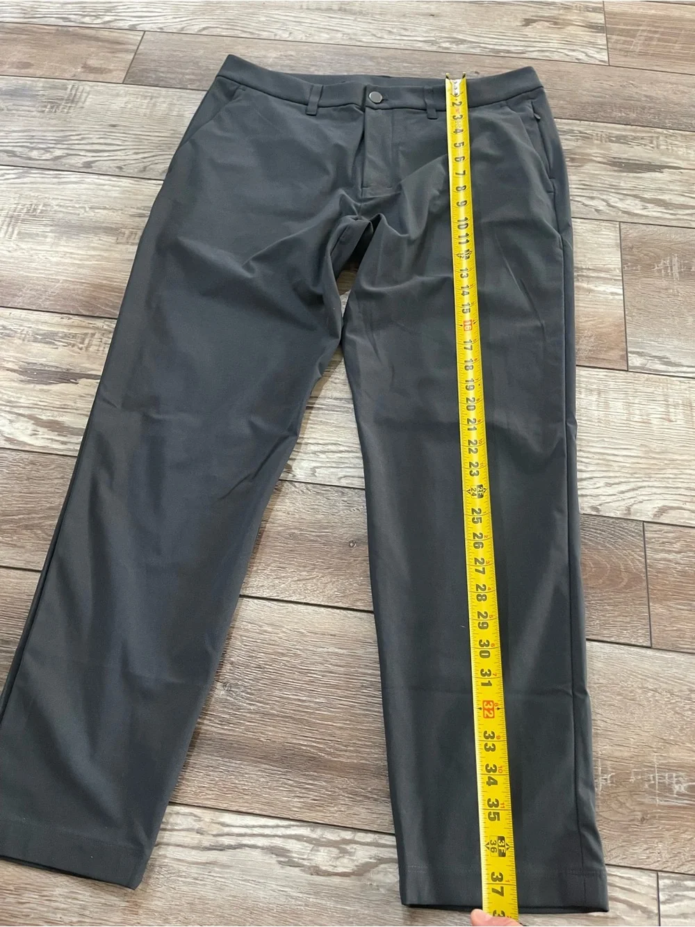 Lululemon Size 34 ABC Slim-Fit 5 Pocket Pant 29” L Warpstreme Gray